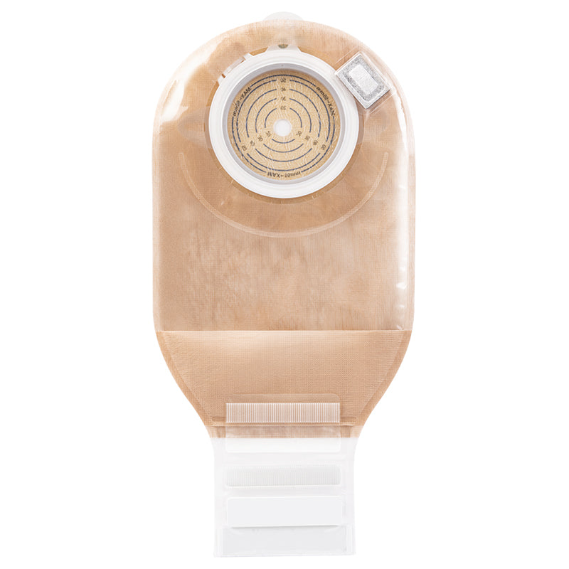 STOMALLY filtered two-piece drainable ostomy pouch, model 24666S, 600 mL with 60 mm coupling